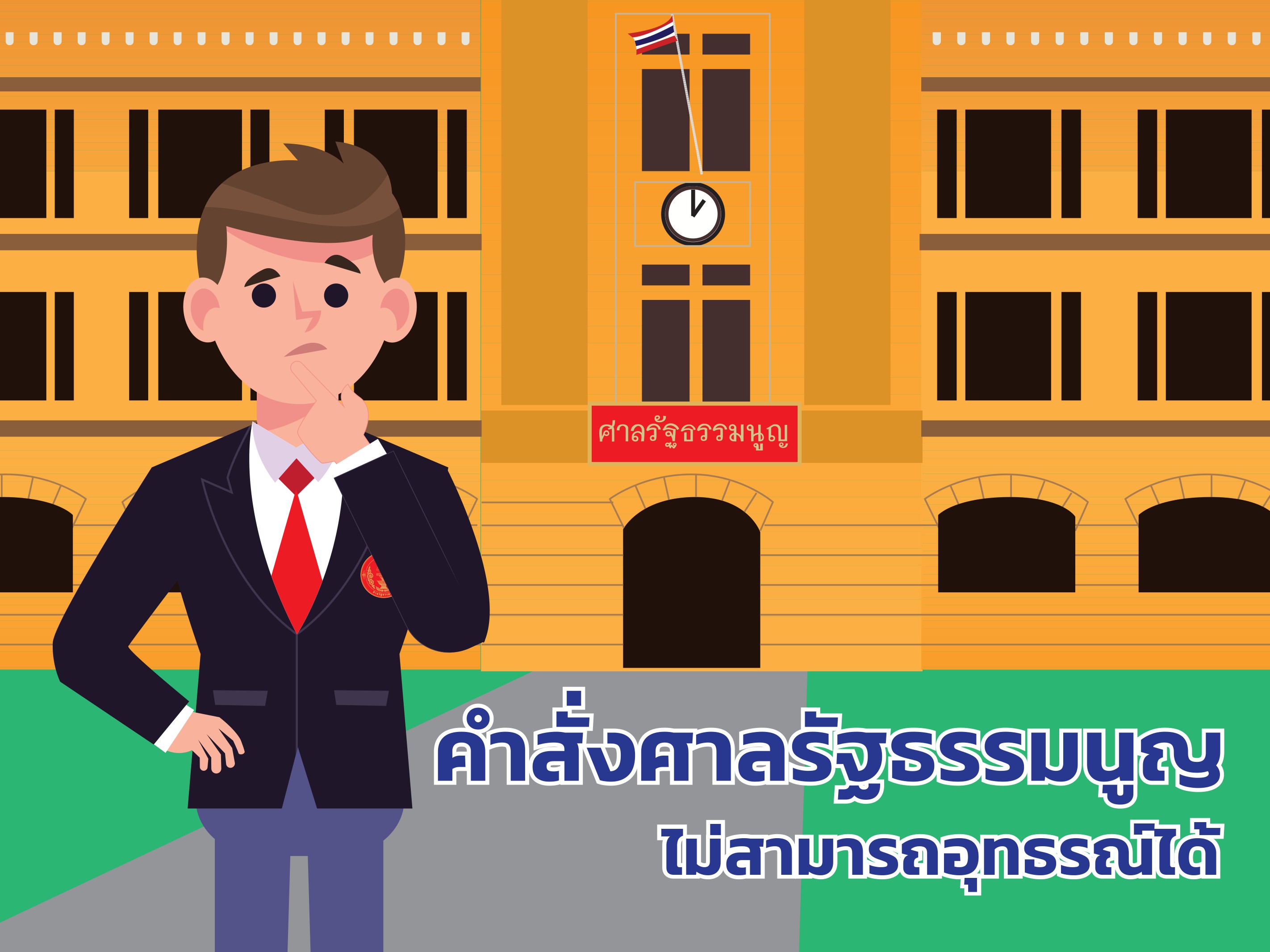 รู้หรือไม่?  คำสั่งศาลรัฐธรรมนูญไม่สามารถอุทธรณ์ได้!